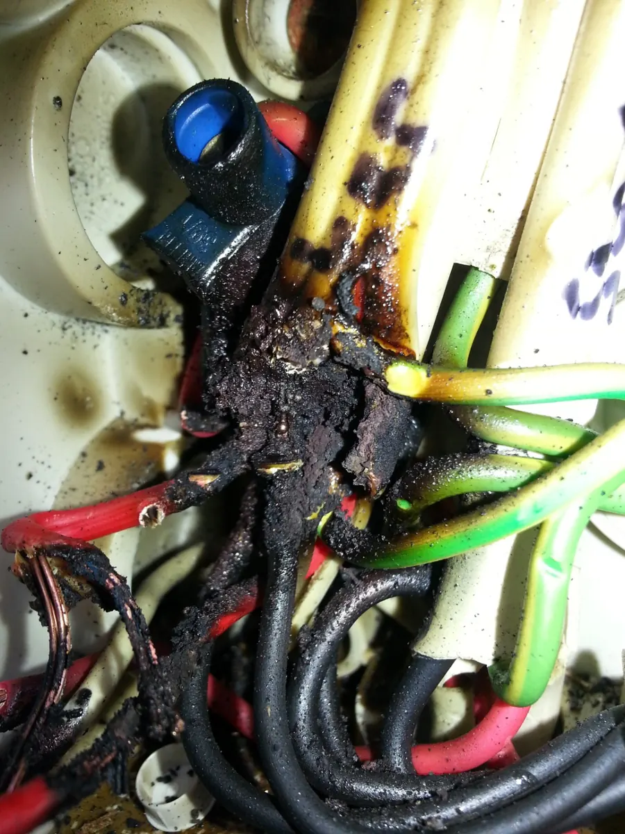 Electrical fault damage
